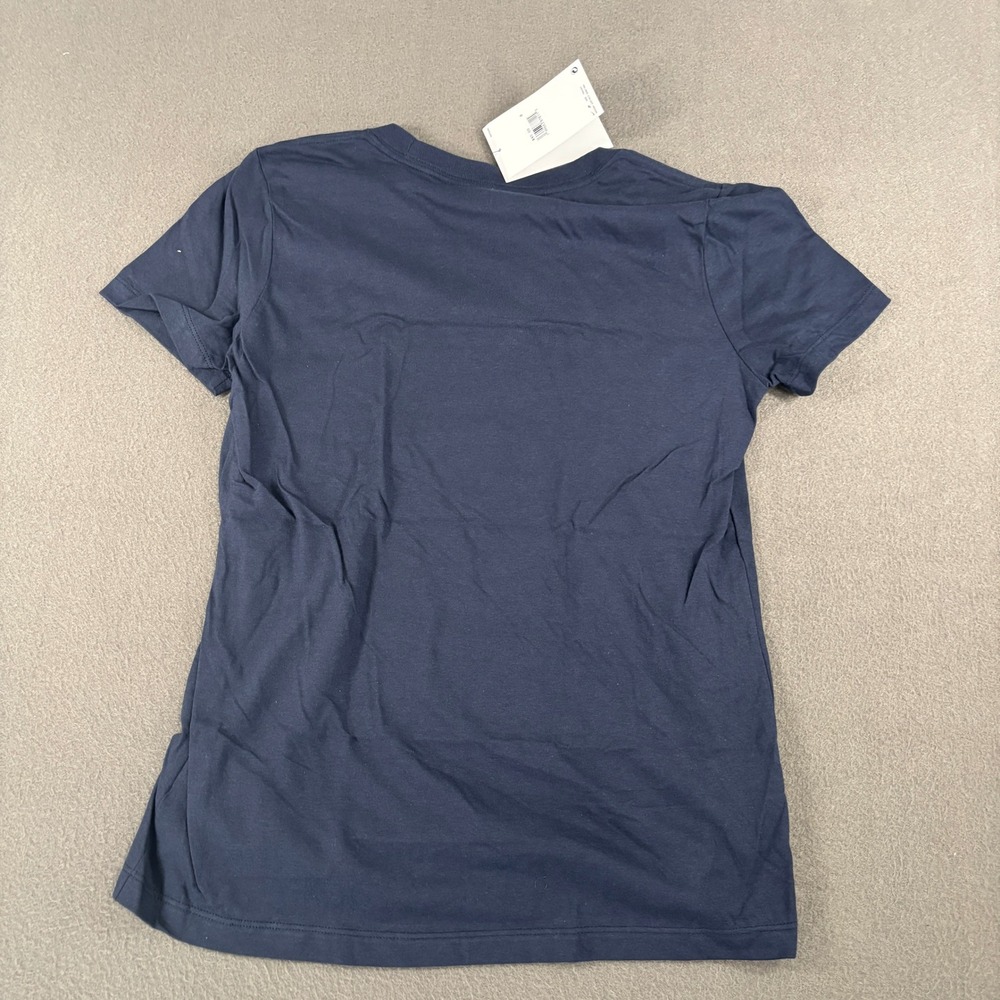 Nike New England Patriots Super Bowl LIII AFC Champions Shirt Womens Size S Navy - Picture 2 of 7